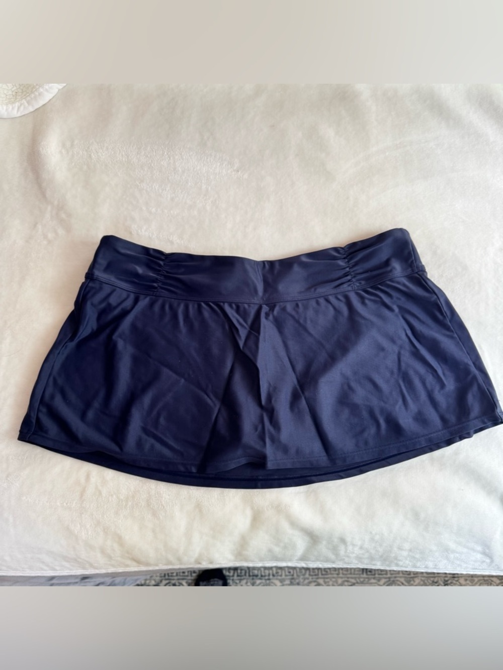 Athleta Navy Swim Skort
